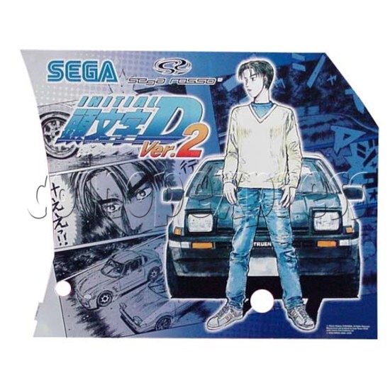 Initial D' arcade stage version 2 upgrade kit - stop production 7658
