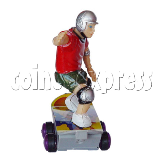 Remote Control Swirl Skateboarder 7746