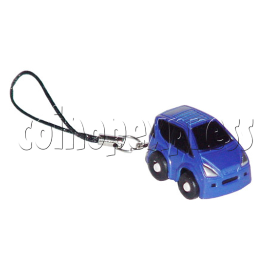 Mini Pull Back Car Key Chain with Capsules 7945