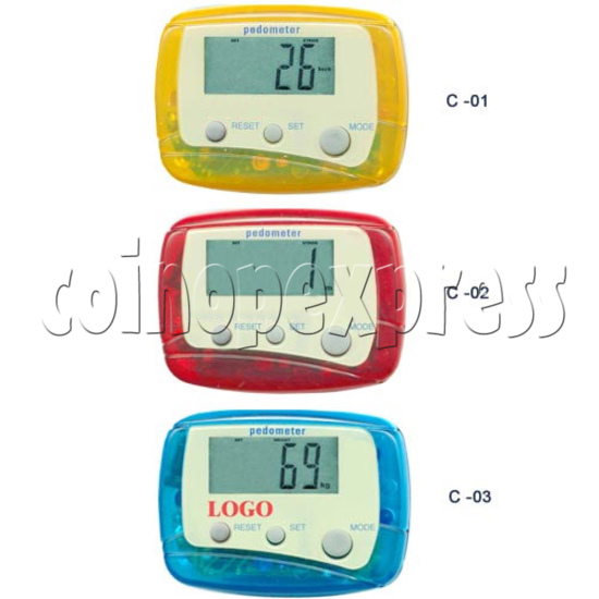 3 Buttons Pedometer 8500