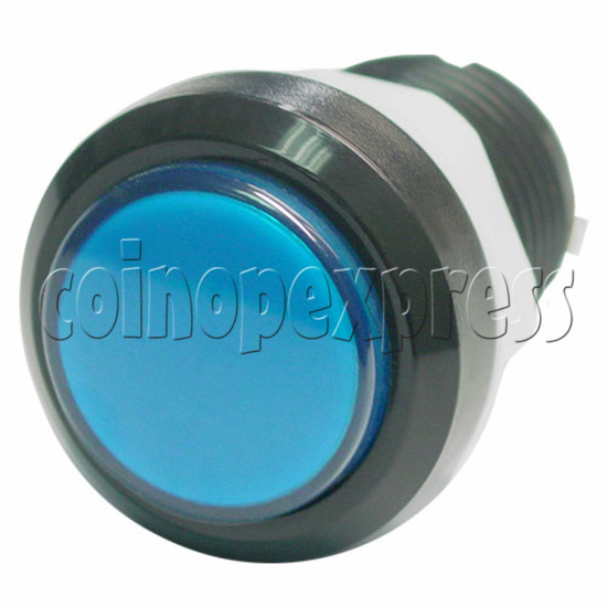 33mm Round Illuminated Push Button - Black Body with Color Top 8737