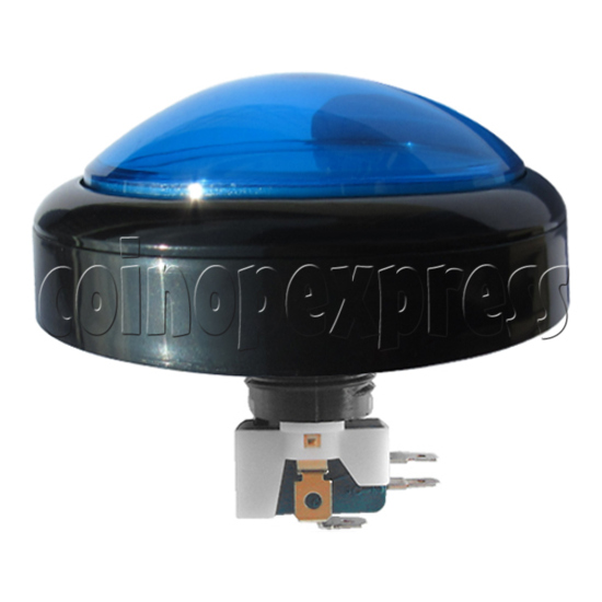 100mm Dome Illuminated Push Button 8776