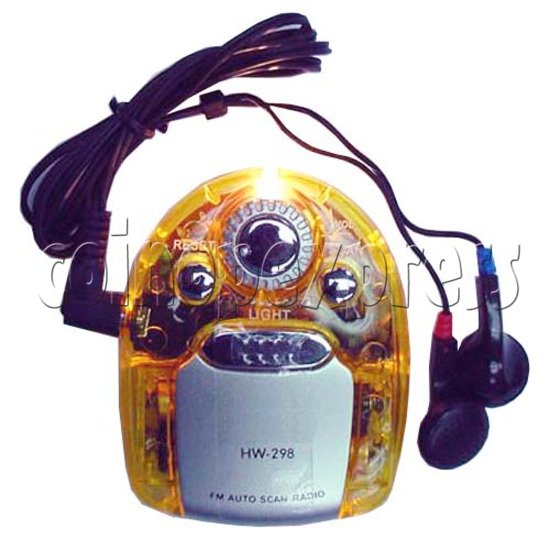 FM Auto Scan Radio With Torch 8829