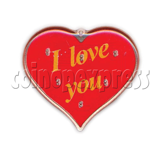 Valentine's Flashing Pins 9525