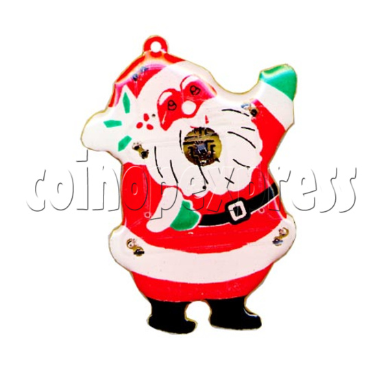 Santa Claus Flashing Pins 9569