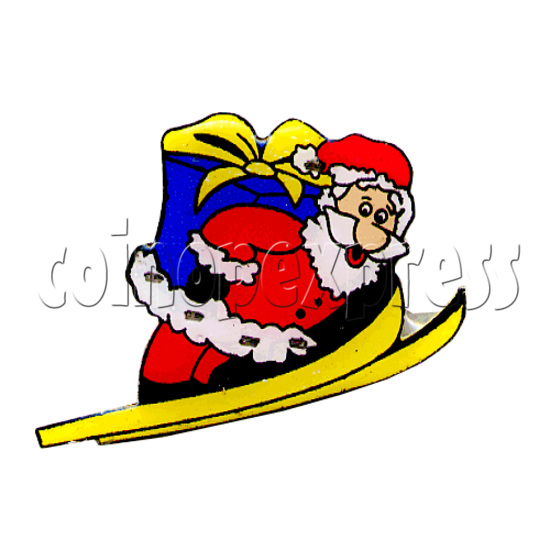 Santa Claus Flashing Pins 9571