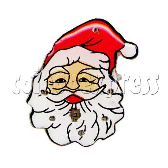 Santa Claus Flashing Pins 9572