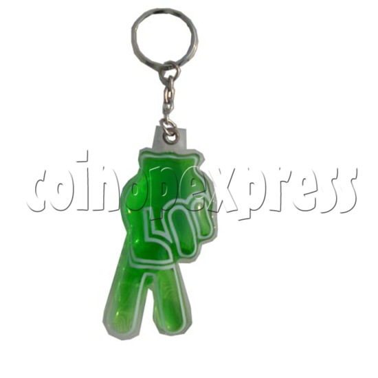 Water Glitter Key Rings 9696