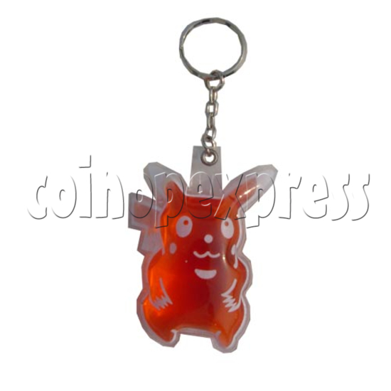 Water Glitter Key Rings 9707