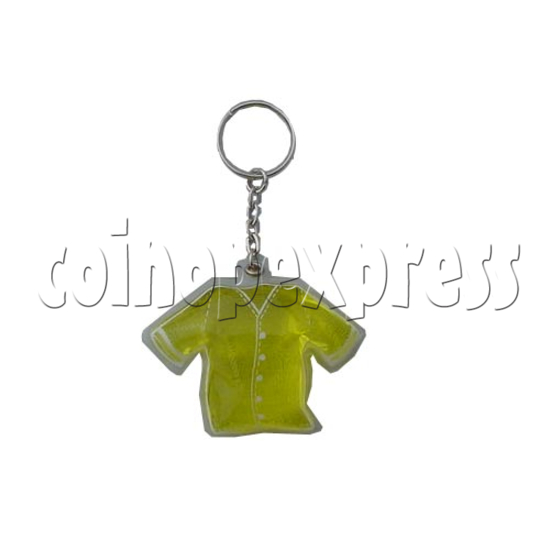 Water Glitter Key Rings 9711