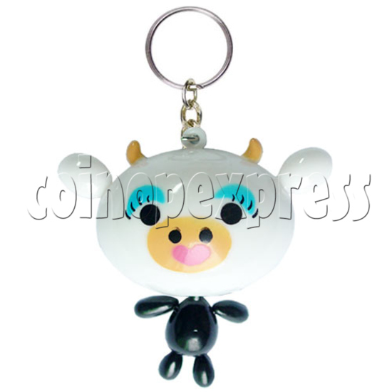 Big Head Cartoon Key Rings 9714