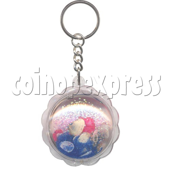 Colorful Liquid Key Rings 9764