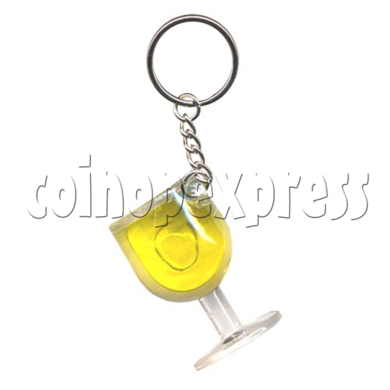 Colorful Liquid Key Rings 9765