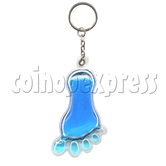 Water Glitter Key Rings 9767