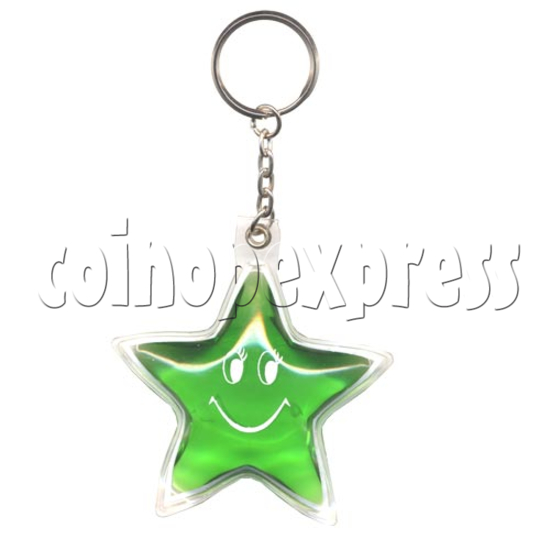 Water Glitter Key Rings 9772