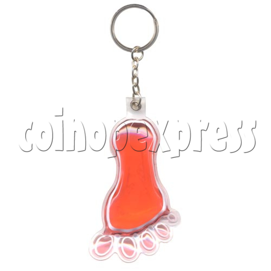 Water Glitter Key Rings 9776