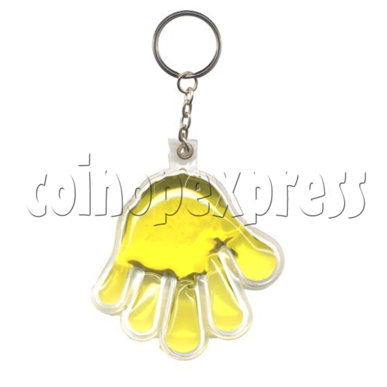 Water Glitter Key Rings 9783