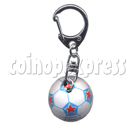Small Sports & Sphere Key Rings 9816