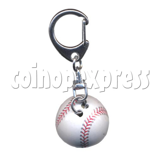 Small Sports & Sphere Key Rings 9817