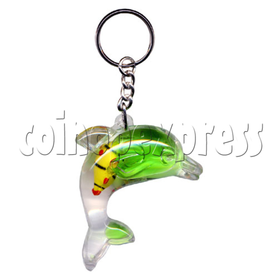 Colorful Liquid Key Rings 9833