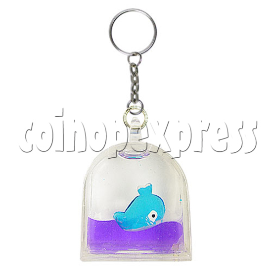 Colorful Liquid Key Rings 9835