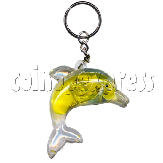 Colorful Liquid Key Rings 9838